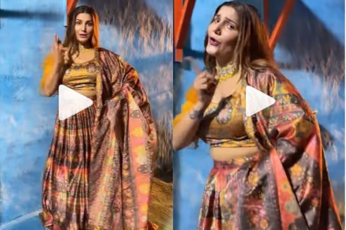 Sapna Chaudhary Porn Video Downlod - Sapna Choudhary Dances In Colourful Patiala Suit To Her Hit Haryanvi Song  Gori Naache. Watch Viral Video
