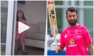 Watch : चेतेश्वर पुजारा की करियर-बेस्ट पारी पर बेटी अदिति के क्यूट रिएक्शन ने जीता फैंस का दिल