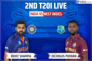 Highlights | IND vs WI 2nd T20I Score & Updates: West Indies Beat India By 5 Wickets to Level Series