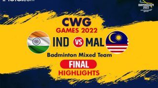 Highlights India vs Malaysia Badminton Mixed Team Final, CWG 2022: IND Settles For Silver As MAL Clinch Gold