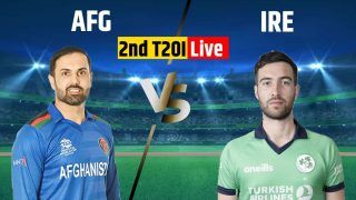 Highlights IRE vs AFG 2nd T20I Cricket Score and Updates: Ireland Win By 5 Wickets