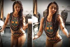 Lauren Gottlieb Beats The Heat in Sexy Multicoloured Monokini, Fans Say 'Goddess of Waterworld'