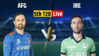 IRE vs AFG 5th T20I Highlights: Ireland Won By 7 Wickets To Clinch Series 3-2