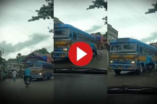 Chachaji Ka Video: तेज रफ्तार बस के सामने पड़ गए साइकिल वाले चाचाजी, मगर जो कर दिखाया यकीन ना करेंगे- देखें वीडियो