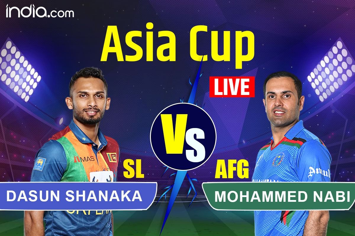 Highlights Sri Lanka vs Afghanistan T20, Asia Cup 2022 AFG Batter SL By 8 Wickets