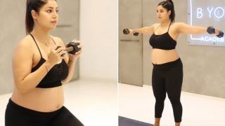 Pregnant Debina Bonnerjee Lifts Dumbbells And Performs Squats, Inspires Moms-To-Be With Her Tough Workout Video