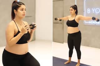 Pregnant Debina Bonnerjee Lifts Dumbbells And Performs Squats, Inspires Moms-To-Be | WATCH