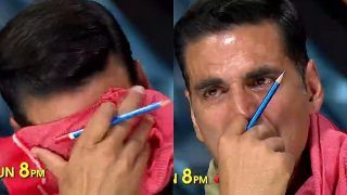 Akshay Kumar Breaks Down on TV Show After Kid Sings 'Ek Hazaaron Me Meri Behna...' - Watch Viral Video