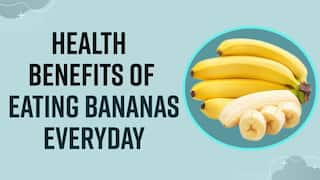 Banana Health Benefits: Top 5 Reasons Why Should Consume Bananas Everyday - Watch Video