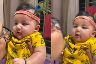 Janmashtami 2022: Bharti Singh Drops Cutest Video of Son Laksh Dressed up as Little Krishna, Niti Mohan Says 'Laddoo Bacha Hai...'
