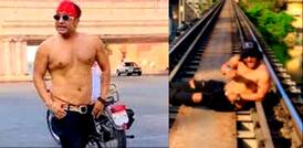 Salman Khan Doppelganger Spotted Making Instagram Reel on Gomti River Railway Bridge, Booked