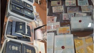 सबसे बड़ा रैकेट पकड़ा गया: 325 पासपोर्ट और 175 फर्जी वीज़ा बरामद, लोगों को अवैध तरीके से भेजते थे विदेश
