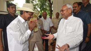 Nitish Kumar's Mahagathbandhan Leaders Host KCR in Bihar, National Politics on Key Agenda