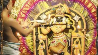 Janmashtami 2022: सिंधिया राजघराने के मंदिर में राधा-कृष्ण ने पहने 100 करोड़ के गहने, देखने के लिए उमड़ी भीड़