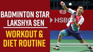 Lakshya Sen's Workout and Diet Routine Video: This is How Badminton Player Maintains Strength And Agility