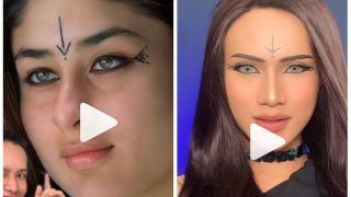 Viral Video: Makeup Artist's Amazing Transformation Into Kareena Kapoor From Asoka Will Leave You in Awe | Watch