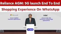 Reliance AGM 2022: Company To Roll Out Jio 5G Services, Meta And Jio Collaborate To Launch JioMart On WhatsApp - Watch Video