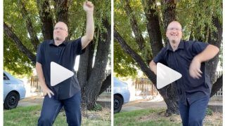 Viral Video: Dancing Dad Ricky Pond Grooves to Chale Jaise Hawayein, Internet Says 'Suberb' | Watch