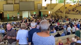 Video Captures Moments Where Author Salman Rushdie Was Stabbed On Stage By Attacker Hadi Matar