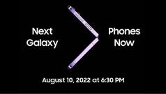 Samsung Unpacked Event 2022: Samsung Unveils Galaxy Z Fold 4, Z Flip 4, Watch 5, Buds 2 Pro | Highlights