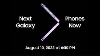 Samsung Unpacked Event 2022: Samsung Unveils Galaxy Z Fold 4, Z Flip 4, Watch 5, Buds 2 Pro | Highlights