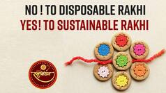Raksha Bandhan 2022: This Rakhi Ditch Disposable Rakhi And Celebrate The Bond Of Love With These Sustainable Rakhi - Watch Video