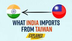 India Taiwan Trade Relationship: Amid China Taiwan Tension, Explained What India Imports From Taiwan - Watch Video