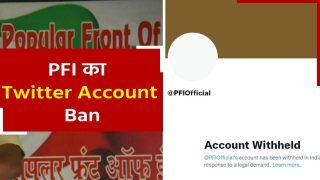 PFI Ban: PFI का  ट्विटर अकाउंट बैन, सरकार की शिकायत के बाद Twitter India ने की कार्रवाई | Watch Video