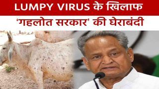 लंपी वायरस के खिलाफ जयपुर में BJP ने खोला मोर्चा, विधानसभा कूच से पहले पुलिस ने रोका | Watch Video