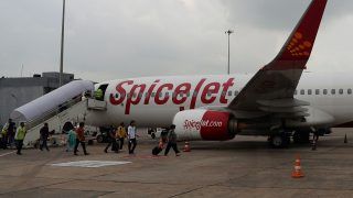 Hyderabad-bound SpiceJet Flight Makes Emergency Landing After Detection of Smoke in Cockpit