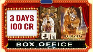 Brahmastra Hits 100 Crore Clubs In 3 Days, Checkout List Of Films That Entered 100 Crore Club In It's Third Day Of Release - Watch