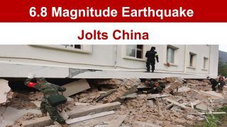 China Faces Powerful Earthquake Of Magnitude 6.8, Death Toll Rises To 46, Over 50 Injured | Watch Video