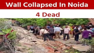 Noida Wall Collapse: 4 Dead Due To The Boundary Collapse In Noida Sector 21 | Watch Video