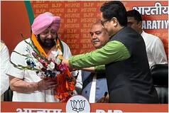 BJP में शामिल हुए अमरिंदर सिंह, कैप्टन की पार्टी का भी भाजपा में विलय