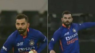 Virat Kohli Bowls During Ind-HK Asia Cup 2022 Match | Watch VIRAL Video
