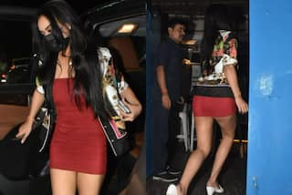 Nysa Devgan Flaunts Toned Legs in Glamorous Red Hot Mini Dress, Parties With Khushi Kapoor - See Viral Pics