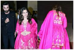Brahmastra: Alia Bhatt Flaunts 'Baby-on-Board' Caption in Pink Garara Kurta Dress