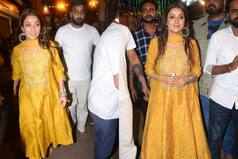 Shehnaaz Gill Flaunts Flawless Beauty in Yellow Anarkali With Bindi And Winged Eyeliner - Love or Looooveeeee?