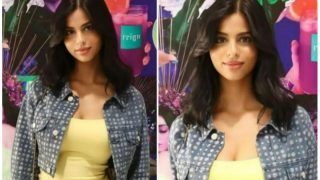 Suhana Khan Oozes Hotness in Dubai Wearing Sexy Yellow Bodycon Dress, See Glamorous Pics Here