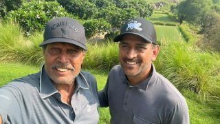 Kapil Dev Shares Photo With MS Dhoni From Golf Course, Bollywood Star Ranveer Singh Says 'Wah'