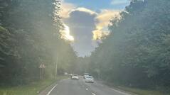 Cloud Formation Resembling Queen Elizabeth Floats Over UK Town Moments After Her Death