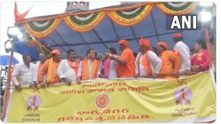 Video: Man Dismantles Mike, Tries to Confront Assam CM Himanta Biswa Sarma on Stage in Hyderabad