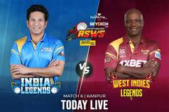 आज सचिन तेंदुलकर vs ब्रायन लारा- कब और कहां देखें इंडिया लींजेंड्स बनाम वेस्टइंडीज लीजेंड्स का मैच