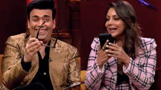 Koffee With Karan Season 7: Gauri Khan Calls Shah Rukh Khan, Karan Johar Teases Maheep Kapoor - Watch Funny Video
