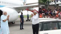 पीएम मोदी का गुजरात दौरा : मुख्यमंत्री भूपेंद्र पटेल ने किया प्रधानमंत्री का स्वागत, सूरत को देंगे 3400 करोड़ की सौगात