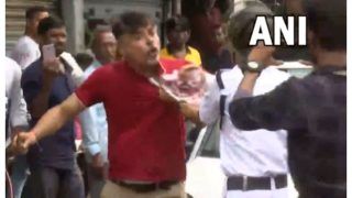 Nobanno Chalo Rally: Cops Mercilessly Thrash BJP Worker During Protest | Watch