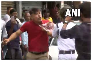 Nobanno Chalo Rally: Cops Mercilessly Thrash BJP Worker During Protest | Watch