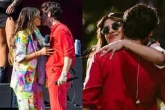 PeeCee Greets Nick Jonas With a Kiss on Stage at Global Citizen Festival - Watch Viral Video