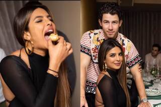 PeeCee Hogs on Golgappas, Poses With Nick at Her NY Restaurant - Watch Video