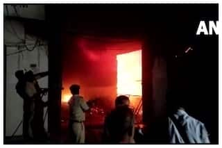 Major Fire Breaks Out In Muzaffarpur Hotel